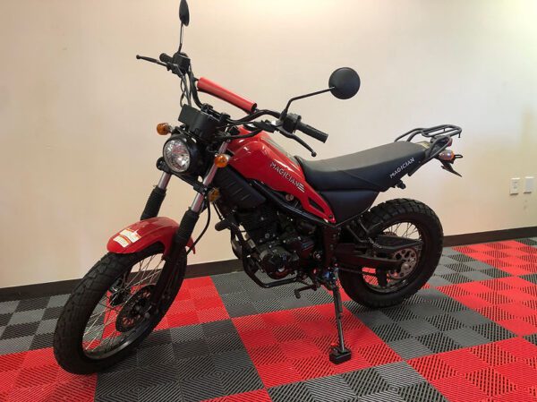 RPS Magician 250 Enduro Dual Sport Dirt Bike, 4-Stroke, Single Cylinder, Air-Cooled, Electric Start, 33.4" Seat Height