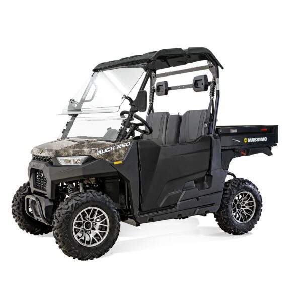 Massimo Buck 250cc EFI UTV, 4-Stroke Single Cylinder, Air-Cooled, Windshield & Doors - Image 3