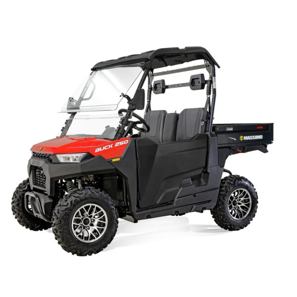 Massimo Buck 250cc EFI UTV, 4-Stroke Single Cylinder, Air-Cooled, Windshield & Doors - Image 4
