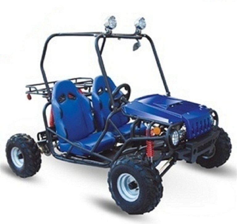 2021 GKM 125CC 2SEAT OFFROAD GAS GO KART Pioneer Powersports