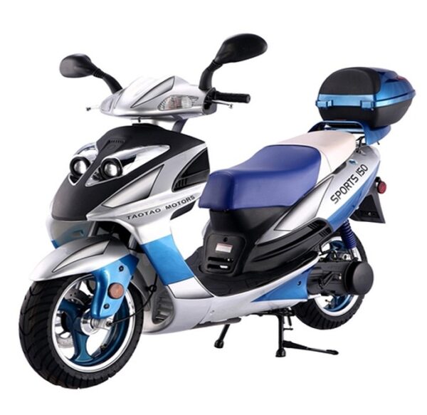 Tao Motor CY-150D Lancer 150cc Scooter, Fully Automatic, 4-Stroke Single Cylinder, Air-Cooled, Electric & Kick Start - Image 2