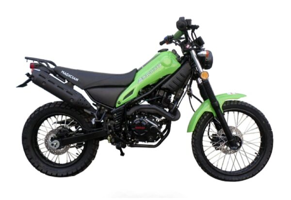 RPS Magician 250 Enduro Dual Sport Dirt Bike, 4-Stroke, Single Cylinder, Air-Cooled, Electric Start, 33.4" Seat Height - Image 6