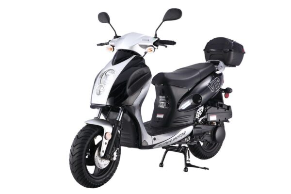 Tao Motor Powermax 150cc (PMX150) Gas Street Legal Scooter, Fully Automatic, Forced Air Cooling, Electric & Kick Start - Image 6