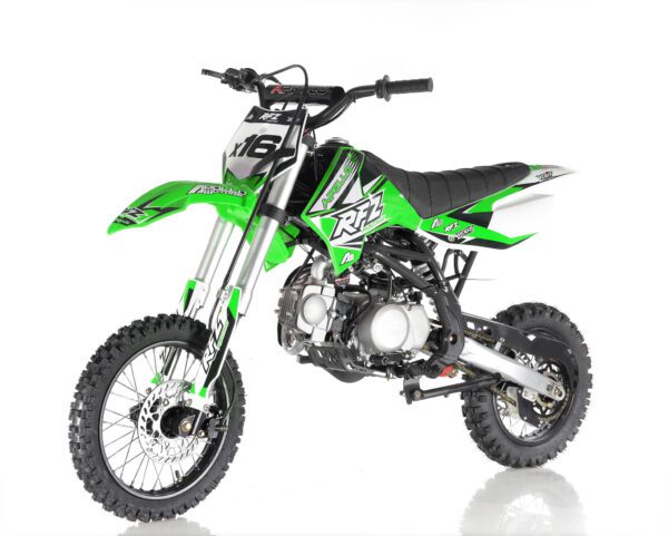Apollo DB-X16 125cc Dirt Bike, Fully Automatic, 4-Stroke Single Cylinder, Kick Start