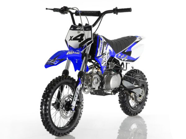 Apollo RFZ DB-X4 110cc Dirt Bike, 4-Speed Semi-Automatic, 4-Stroke Air-Cooled Engine, Kick Start - Image 3