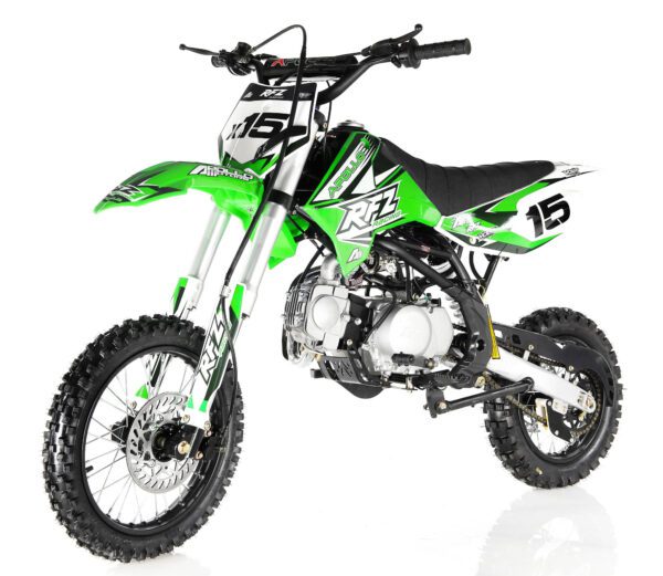 Apollo DB-X15 125cc Dirt Bike, 4-Speed Manual Clutch, 4-Stroke Single Cylinder, Kick Start - Image 3