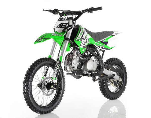 Apollo DB-X18 125cc RFZ Racing Dirt Bike, 4-Speed Manual Clutch, 4-Stroke Single Cylinder, Kick Start - Image 2