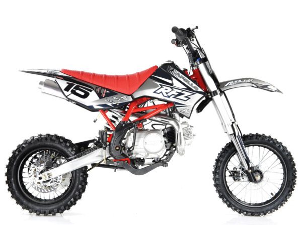 Apollo DB-X15 125cc Dirt Bike, 4-Speed Manual Clutch, 4-Stroke Single Cylinder, Kick Start - Image 5