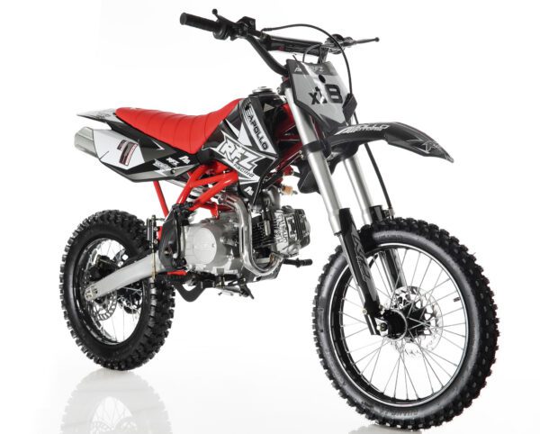 Apollo DB-X18 125cc RFZ Racing Dirt Bike, 4-Speed Manual Clutch, 4-Stroke Single Cylinder, Kick Start - Image 16
