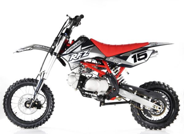 Apollo DB-X15 125cc Dirt Bike, 4-Speed Manual Clutch, 4-Stroke Single Cylinder, Kick Start - Image 6
