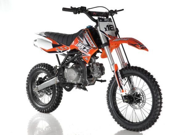 Apollo DB-X18 125cc RFZ Racing Dirt Bike, 4-Speed Manual Clutch, 4-Stroke Single Cylinder, Kick Start - Image 27