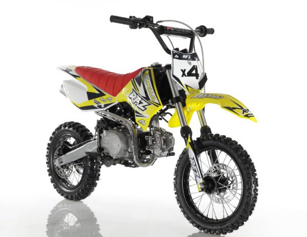 Apollo RFZ DB-X4 110cc Dirt Bike, 4-Speed Semi-Automatic, 4-Stroke Air-Cooled Engine, Kick Start - Image 9