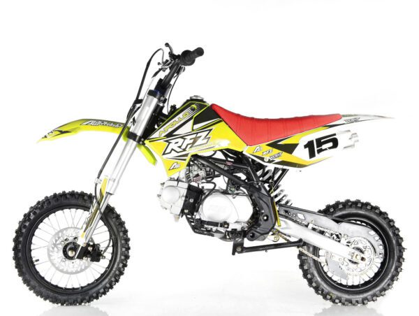 Apollo DB-X15 125cc Dirt Bike, 4-Speed Manual Clutch, 4-Stroke Single Cylinder, Kick Start - Image 9