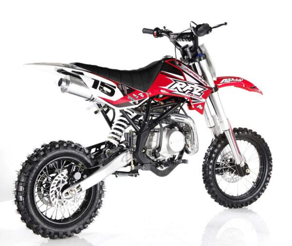 Apollo DB-X15 125cc Dirt Bike, 4-Speed Manual Clutch, 4-Stroke Single Cylinder, Kick Start - Image 11