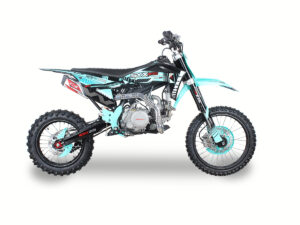 A dirt bike is shown in this picture.