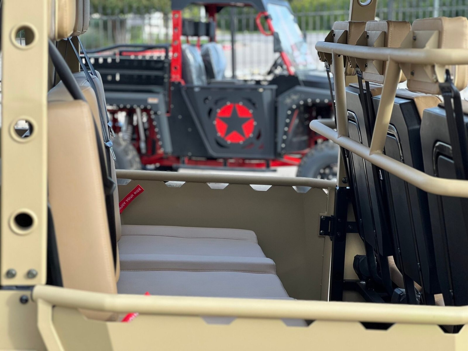 A boat with stairs going down it