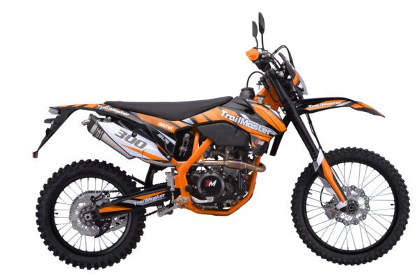 Trailmaster TM38EX 300cc EFI Dirt Bike, 6-Speed Manual, 4-Stroke Liquid-Cooled SOHC Engine with Balance Shaft - Image 7