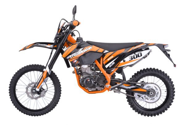 Trailmaster TM38EX 300cc EFI Dirt Bike, 6-Speed Manual, 4-Stroke Liquid-Cooled SOHC Engine with Balance Shaft - Image 8