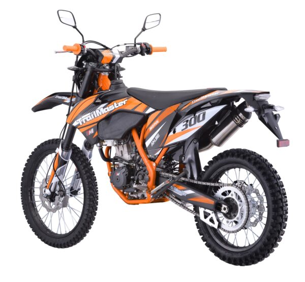 Trailmaster TM38EX 300cc EFI Dirt Bike, 6-Speed Manual, 4-Stroke Liquid-Cooled SOHC Engine with Balance Shaft - Image 9