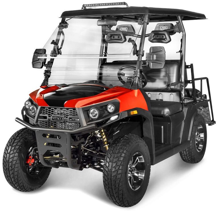Vitacci Rover 4 Seater Electric Golf Cart - Pioneer Powersports