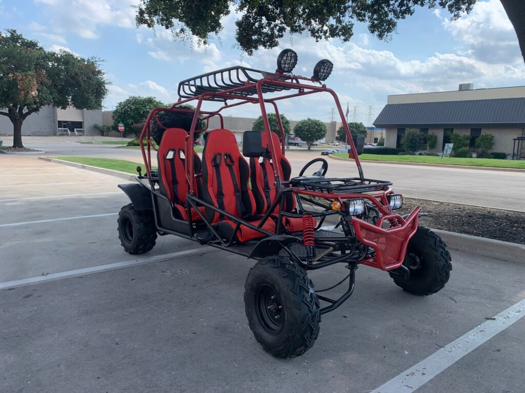 RPS TK200GK-6A 200cc 4-Seater Go-Kart for Family Fun