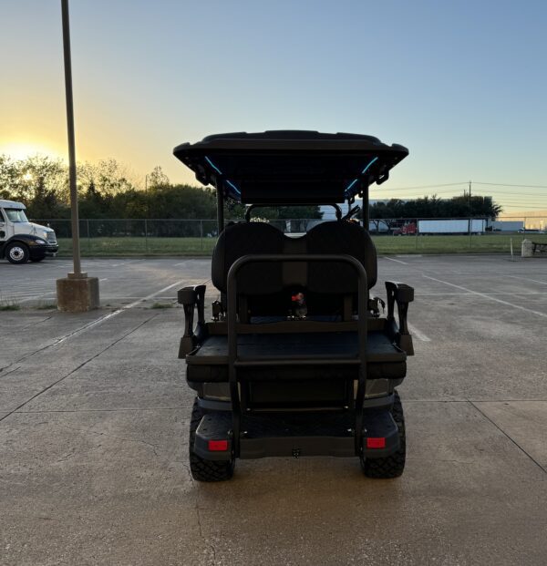 Trailmaster TBM X6 Off-Road Golf Cart, 48V 5kW Lithium Battery, 10″ LED Touch Screen, Aluminum Rims, Foldable Windshield, Bluetooth Radio, Back-Up Camera - Image 6