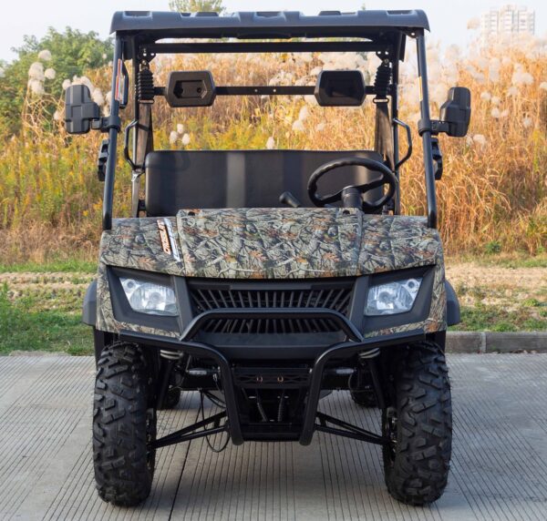 Vitacci CROSS LAND 200 EFI UTV, 4-Stroke, Air & Oil-Cooled Engine with Balance Shaft, Folding Windshield & Dump Bed - Image 2