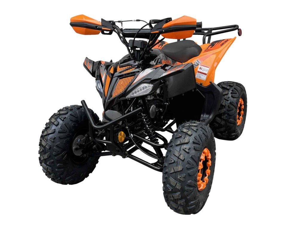 【MRF】12-13mm&19mmAA×1台分セット(ブラック/ピンク) SPMach CT 125 ATV with Plastic Rack - Super Power Sports USA