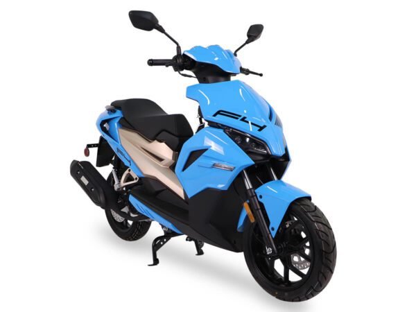 Ice Bear Ascend F4 200cc (PMZ200-F4) EFI Scooter, Automatic Transmission, 4-Stroke, Air-Cooled, Digital LCD/Mechanical speedometer, 13" wheels - Image 17
