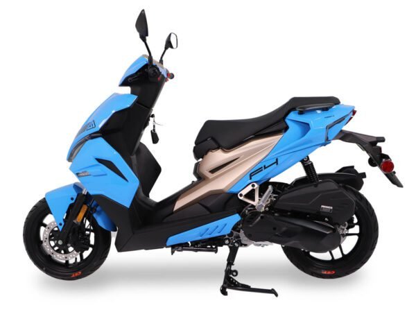 Ice Bear Ascend F4 200cc (PMZ200-F4) EFI Scooter, Automatic Transmission, 4-Stroke, Air-Cooled, Digital LCD/Mechanical speedometer, 13" wheels - Image 18