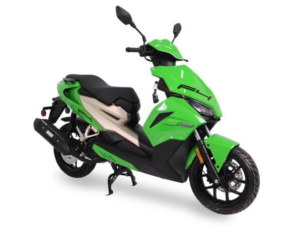 Ice Bear Ascend F4 200cc (PMZ200-F4) EFI Scooter, Automatic Transmission, 4-Stroke, Air-Cooled, Digital LCD/Mechanical speedometer, 13" wheels - Image 20