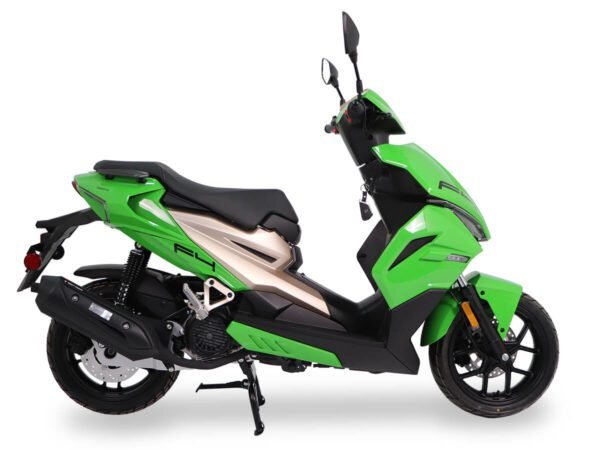 Ice Bear Ascend F4 200cc (PMZ200-F4) EFI Scooter, Automatic Transmission, 4-Stroke, Air-Cooled, Digital LCD/Mechanical speedometer, 13" wheels - Image 21