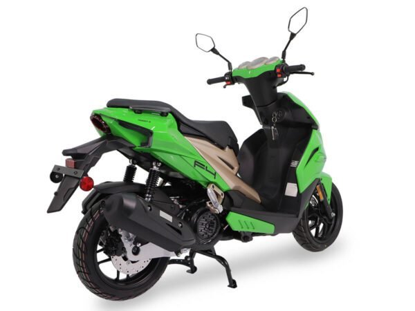 Ice Bear Ascend F4 200cc (PMZ200-F4) EFI Scooter, Automatic Transmission, 4-Stroke, Air-Cooled, Digital LCD/Mechanical speedometer, 13" wheels - Image 22
