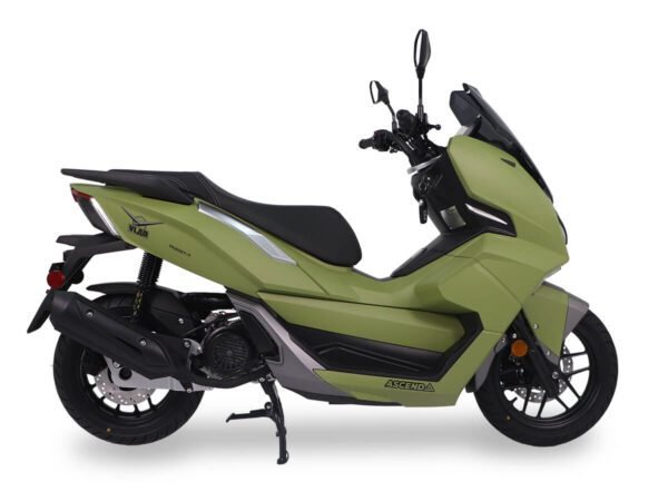 Ice Bear Vlad 200cc EFI (PMZ200-V) Ascend Scooter, Air-Cooled, CBS Brakes, Dual Shocks, 14″ Wheels, Belt Drive, Digital speedometer - Image 5