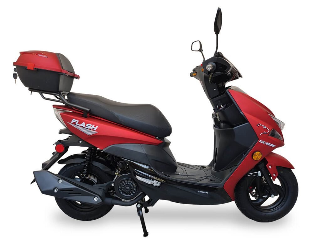Icebear Flash 150cc Scooter, Automatic GY6 Engine, Includes Trunk