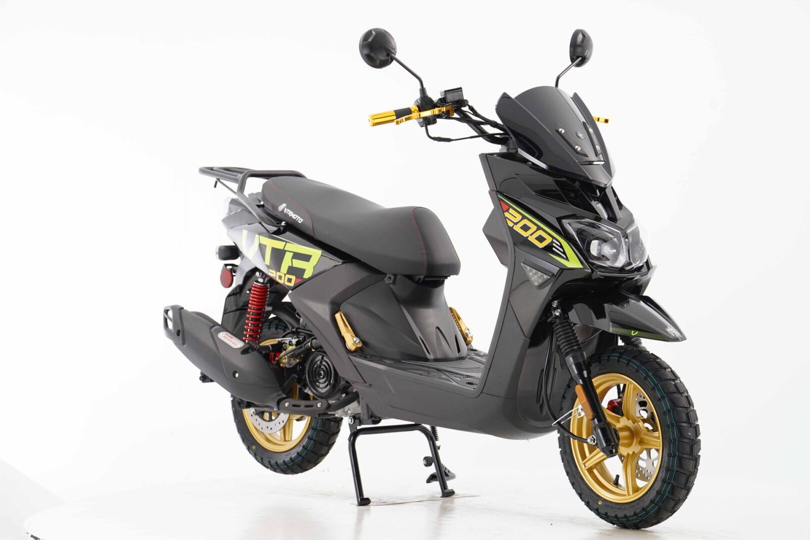 New Vitacci VTR FIGHTER PRO 200 Scooter, 169cc Carbureted 4-Stroke Single-Cylinder Engine, Air-Cooled, 12-Inch Alloy Rims - Image 20