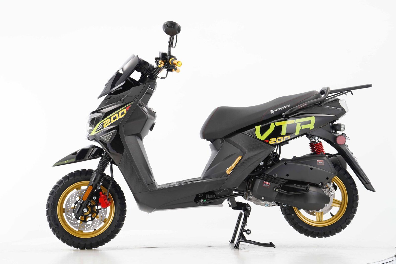 New Vitacci VTR FIGHTER PRO 200 Scooter, 169cc Carbureted 4-Stroke Single-Cylinder Engine, Air-Cooled, 12-Inch Alloy Rims - Image 22
