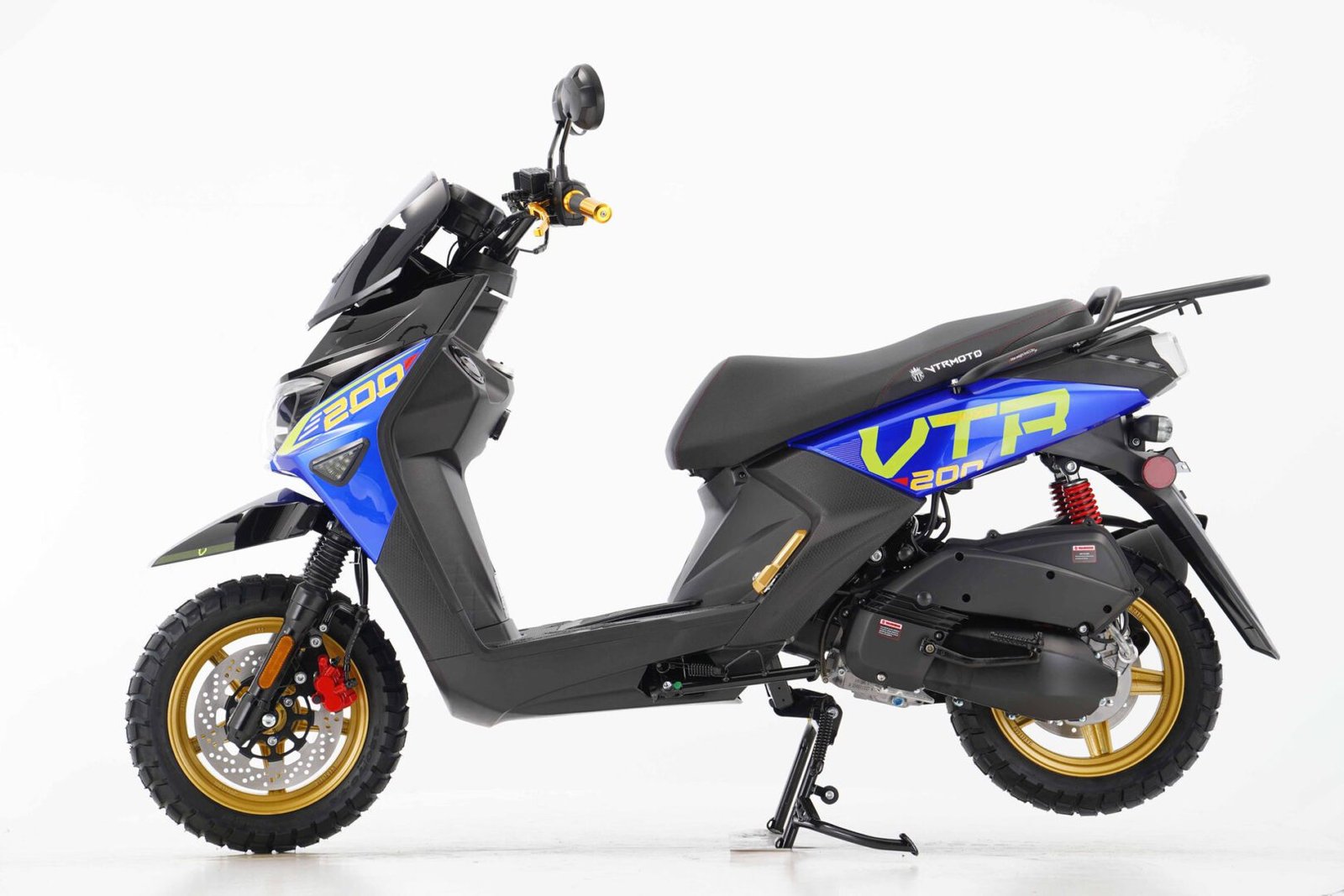 New Vitacci VTR FIGHTER PRO 200 Scooter, 169cc Carbureted 4-Stroke Single-Cylinder Engine, Air-Cooled, 12-Inch Alloy Rims - Image 23