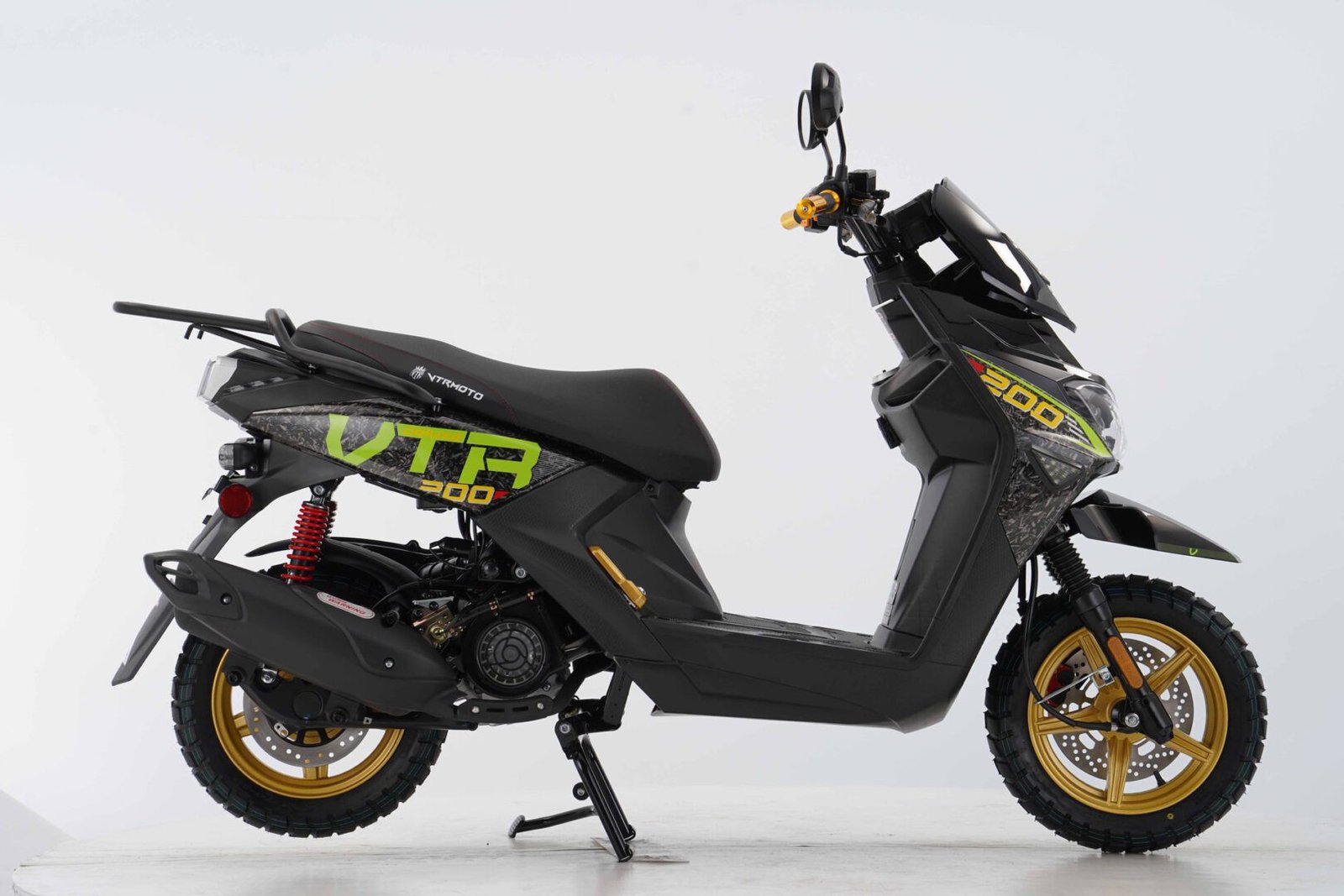 New Vitacci VTR FIGHTER PRO 200 Scooter, 169cc Carbureted 4-Stroke Single-Cylinder Engine, Air-Cooled, 12-Inch Alloy Rims - Image 27