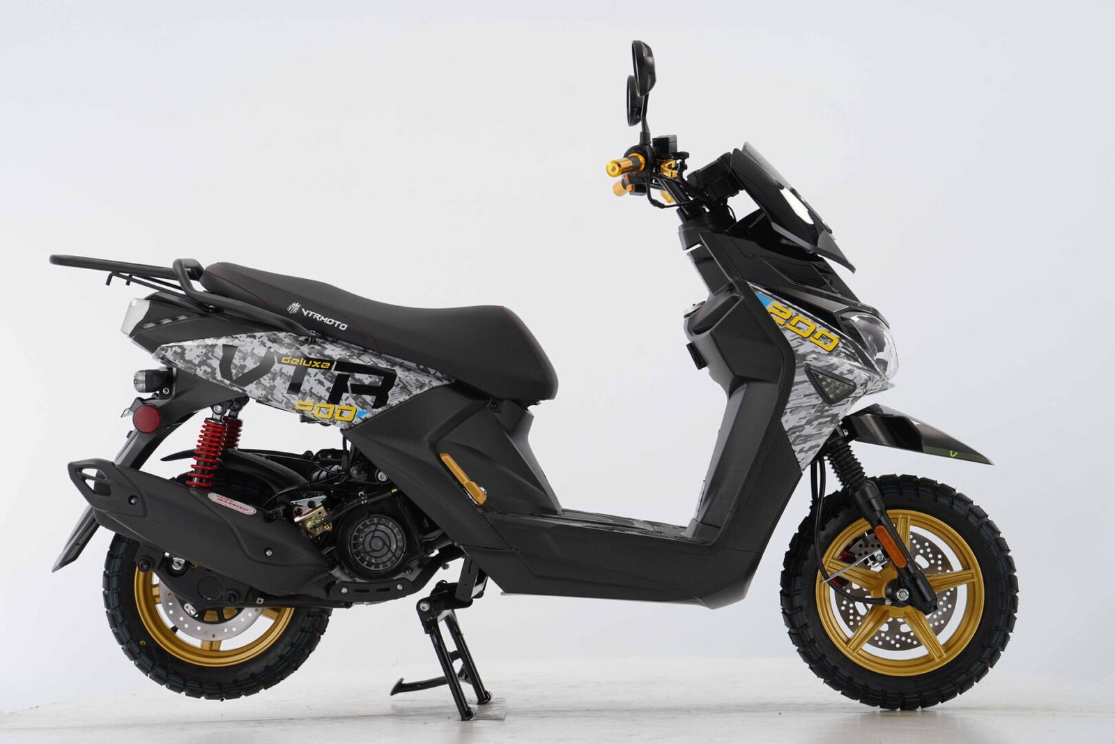 New Vitacci VTR FIGHTER PRO 200 Scooter, 169cc Carbureted 4-Stroke Single-Cylinder Engine, Air-Cooled, 12-Inch Alloy Rims - Image 29