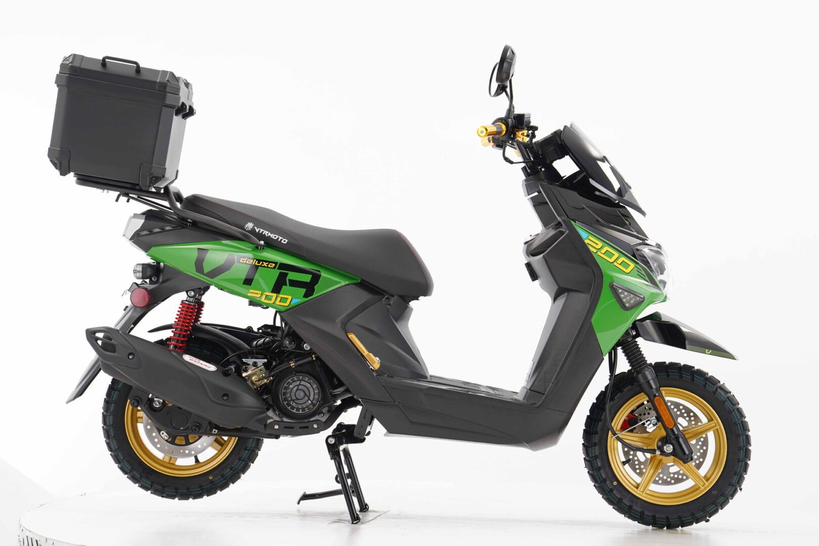 New Vitacci VTR FIGHTER PRO 200 Scooter, 169cc Carbureted 4-Stroke Single-Cylinder Engine, Air-Cooled, 12-Inch Alloy Rims - Image 33
