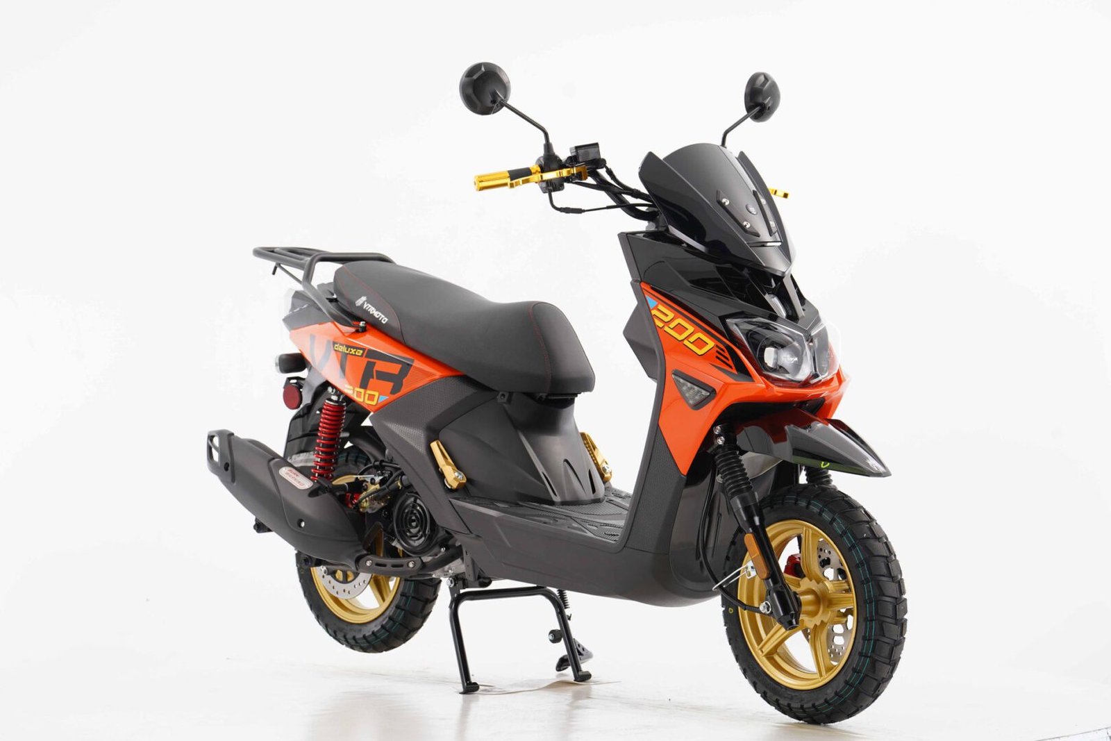 New Vitacci VTR FIGHTER PRO 200 Scooter, 169cc Carbureted 4-Stroke Single-Cylinder Engine, Air-Cooled, 12-Inch Alloy Rims - Image 36