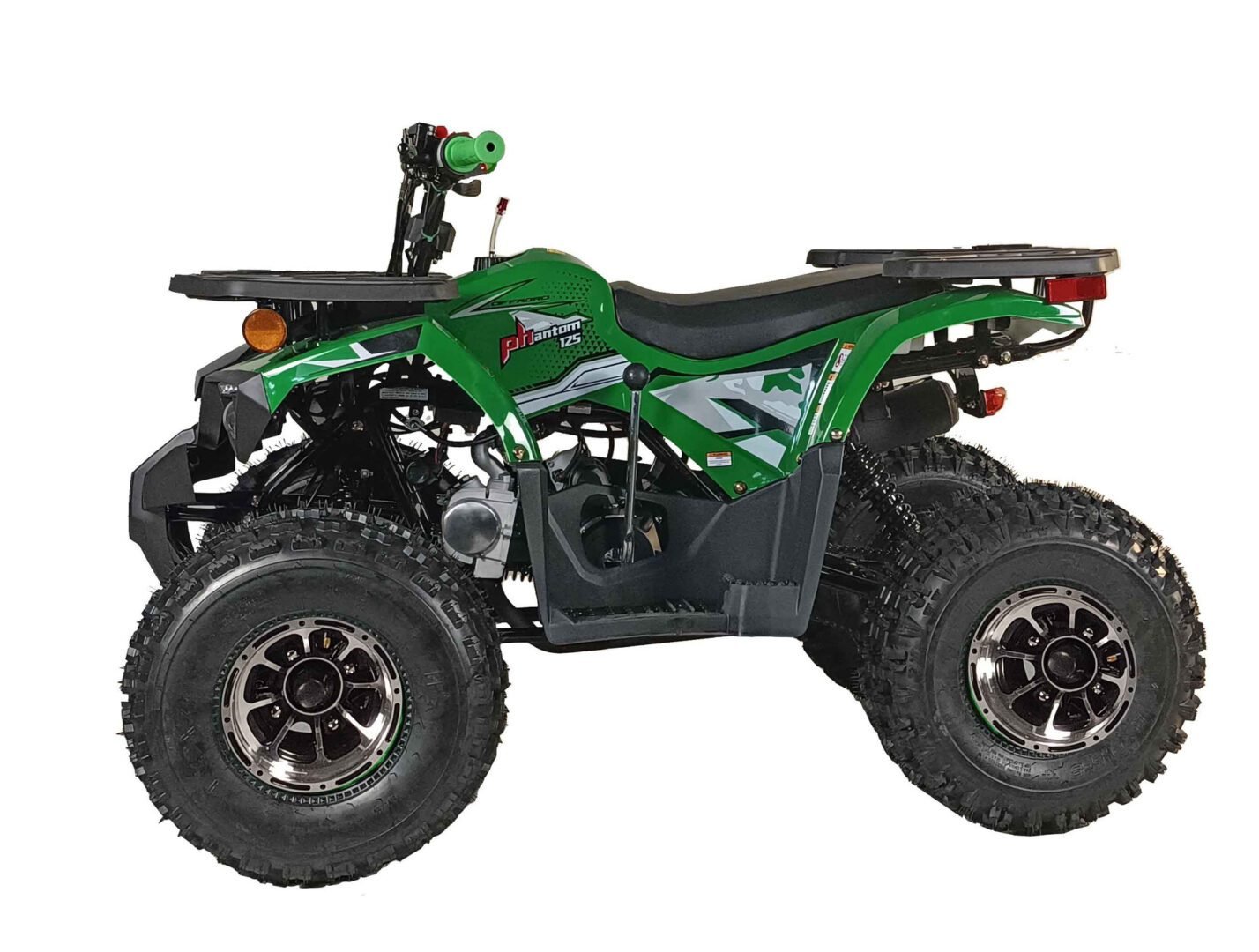 Vitacci PHANTOM 125cc ATV, 4-Stroke, 1-Cylinder, Air-Cooled, Electric Start, Aluminum Rims – For Ages 12+ - Image 14