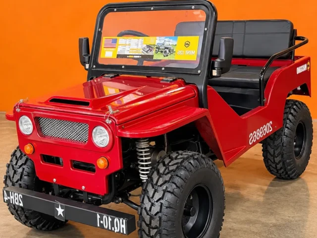 Massimo Mini 125 Classic Military-Style Jeep (In Store)