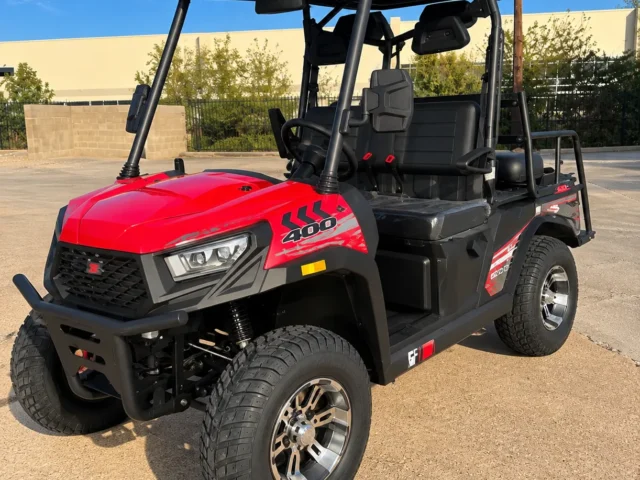 Aodes TrailCross 400 Golf Cart, 4-Stroke, Water-Cooled EFI Engine, Single-Cylinder Performance (IN STORE)
